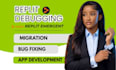 build replit app, replit debugging base44 expert replit ai expert replit bug fix