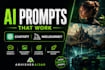 create professional prompts for any project