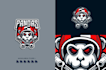 create a unique panda logo with custom concepts