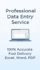 do fast and accurate date entry in excel and PDF
