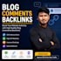 create high quality profile and blog comment backlinks