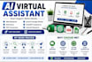 be your ai virtual assistant for web research and data entry