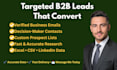 do targeted b2b leads generation