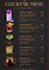create a modern restaurant and bar menu design