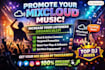 promote your mixcloud music organically to increase listeners