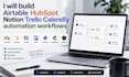 build airtable hubspot notion trello calendly automation workflows
