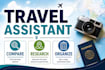 help research and organize your travel plans