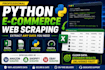 scrape ecommerce websites using python and deliver excel or CSV data