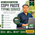 do accurate data entry and web research
