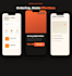 design modern mobile app UI UX screens for ios and android