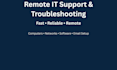 provide remote IT helpdesk and troubleshooting support
