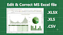 clean and prepare excel CSV data