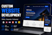 build website, website development, front end developer