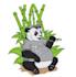 do make an modern custom panda logo