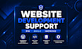provide website development support
