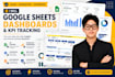 create a professional google sheets KPI dashboard