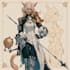 draw your custom ffxiv character illustration