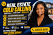 real estate cold calling, cold caller, cold calling appointment setting, caller