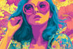 be amazing psychedelic and trippy illustration