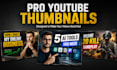 design a viral 3d youtube  thumbnail that gets clicks