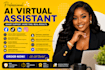 be your reliable ai virtual assistant for admin task canva design web research