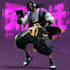 cyberpunk hacker character art