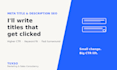 write high converting SEO meta titles and descriptions