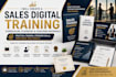create a sales digital training curriculum, playbook and coaching materials