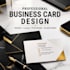 design a modern professional business card