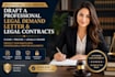draft a professional legal demand letter and legal contracts