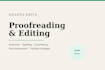 proofread and correct your document with fast turnaround