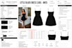 create factory ready fashion techpack technical flat sketch cad for activewear