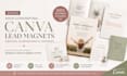 design high converting editable canva lead magnet ebooks workbooks guide and PDF