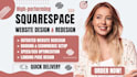 do squarespace website redesign, squarespace website design, squarespace seo