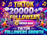 grow tiktok followers with 1000 percent real users