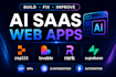 build ai saas mvp using replit, lovable, supabase and openai