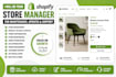 be your shopify store manager for maintenance, updates, support and management