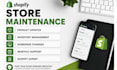 maintain, update, and optimize your shopify store