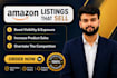 provide amazon listing optimization that will boost sales