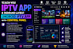 teach you iptv app and rebrand latest android iptv app with control panel