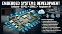develop embedded pcb with arduino, esp32 and raspberry pi