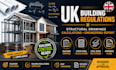 prepare UK building regulations structural drawings calculations and report
