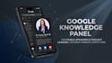 engineer a verified google knowledge panel for public speakers