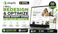 redesign, optimized your shopify store for sales growth