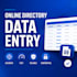 do accurate online directory and database data entry