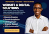 setup a professional wix website, domain installation and SEO optimization