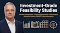 advise on construction project viability and prepare a feasibility study
