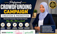 create and promote gofundme crowdfunding campaign