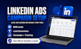 set up your linkedin ads campaign