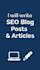 write blog writing and article